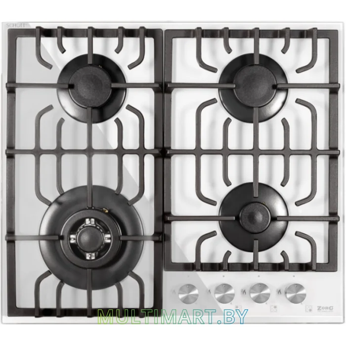 Газовая варочная панель ZorG Technology H6003P051S (белый)